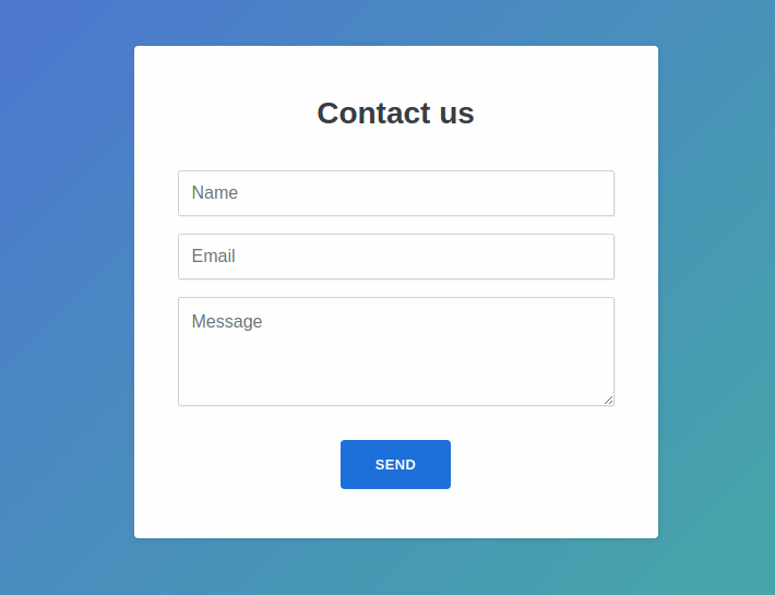 contact-form-example Contact form emails