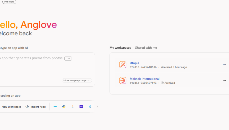firebase studio
